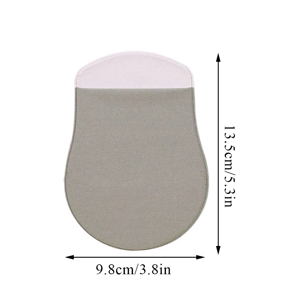 범용 마우스 보관 가방, 컴퓨터 부착식 마우스 보관 파우치, 휴대용 마우스 거치대, 사무용품, 3 색