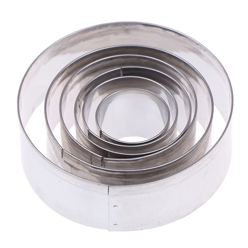 Stainless steel round cutting mold polymer clay cutter pottery ceramic tool