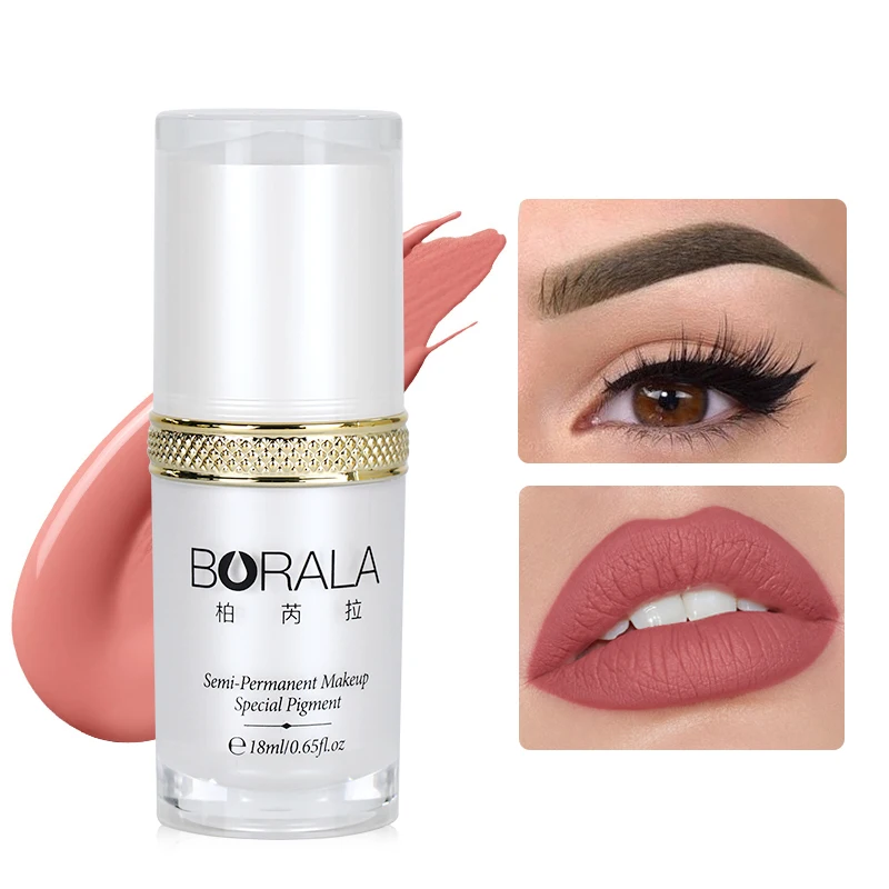 

Borala Tattoo inks Microblading permanent makeup Pigment Paint For Semi Permanent Body Eyebrows Eyeliner Lips tattoo supplies