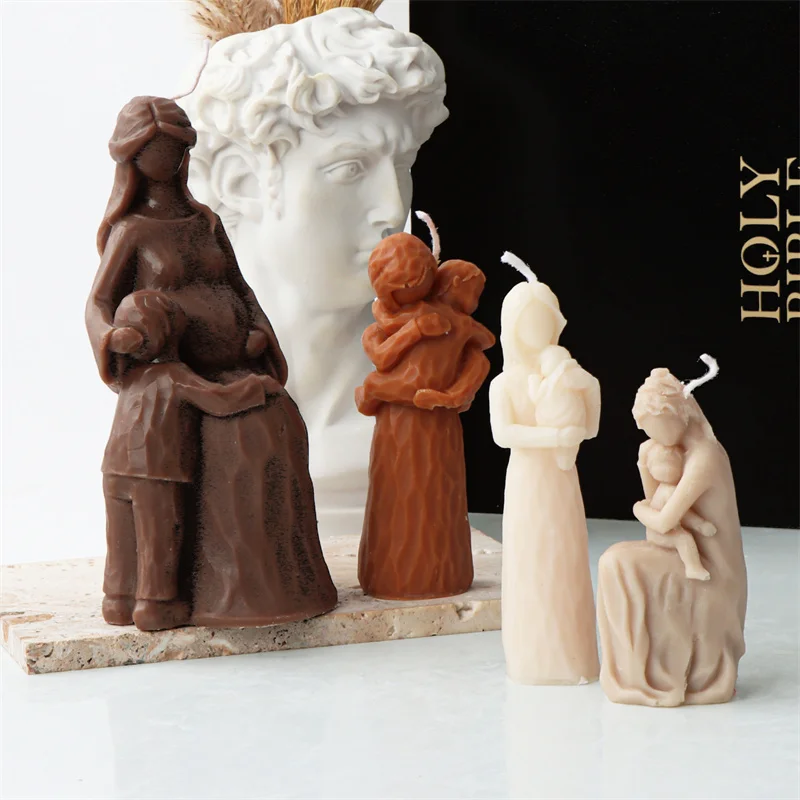 Stampo In Silicone Per Candele A Forma Di Cuore, Stampa Per Resina Epossidica, Sapone E Cioccolato, Fai Da Te Per Casa