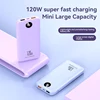 Xiaomi 200000mAh Power Bank 120W Super Fast Charger Portable External Battery Large Capacity Mobile Power for iPhone Samsung New 6