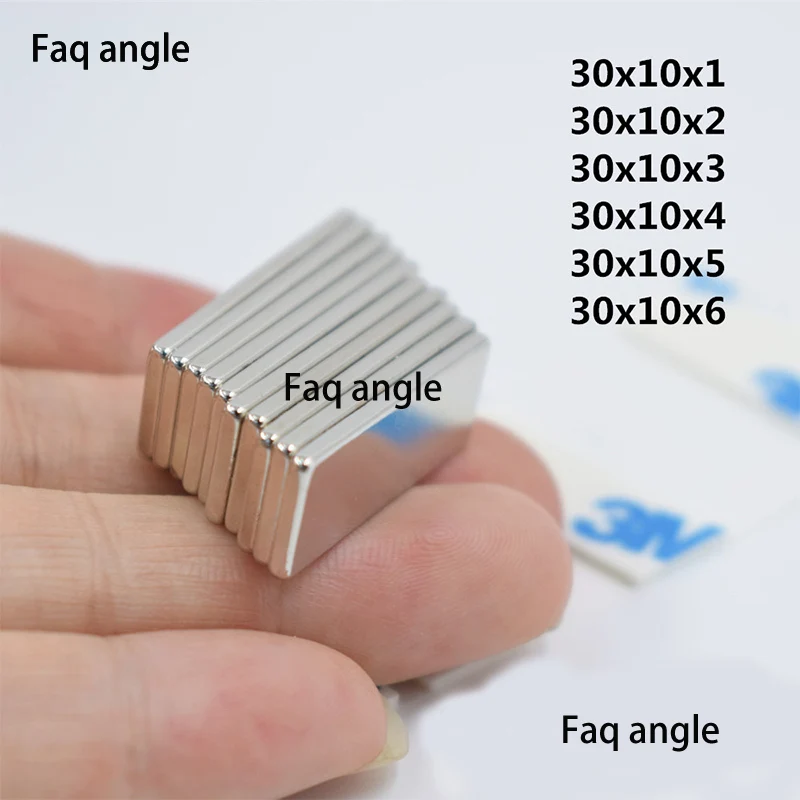 

Magnet 30x10x1mm NdFeB Block Powerful Strong Permanent Magnetic Imanes Neodymium Magnets Aimant Puissant Imanes De Neodimio