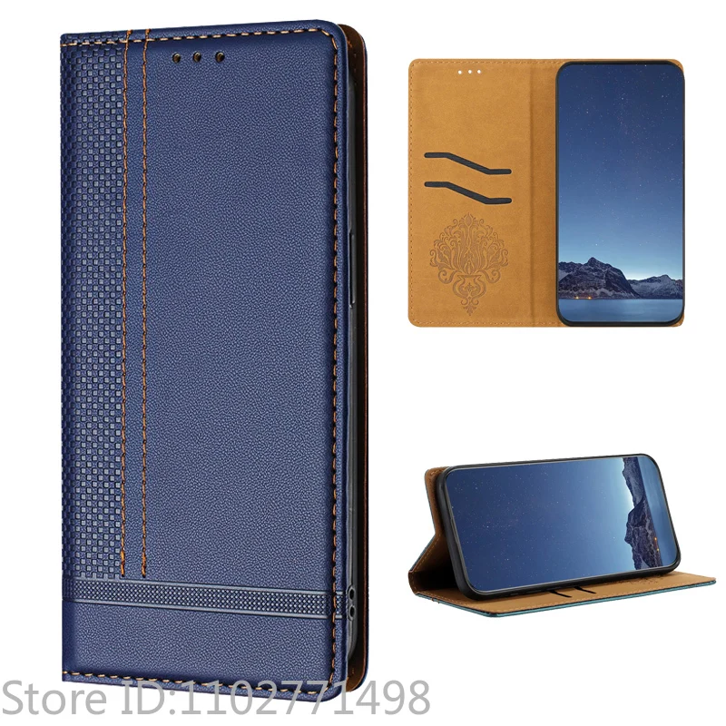 Luxury Wallet Flip Cover Phone Case - Magnetic Shockproof Leather