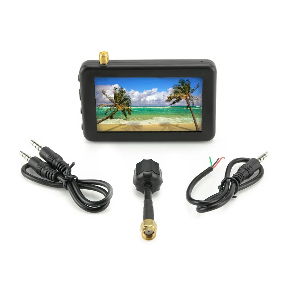 Récepteur FPV 5.8G 40CH avec écran 3 pouces - Léger et faible consommation