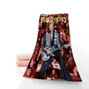 Custom Johnny Hallyday Pattern Towel Microfiber Bath Towel Baech Towels Sport Drying Travel Towels 35x35cm 35x75cm 9.29 3