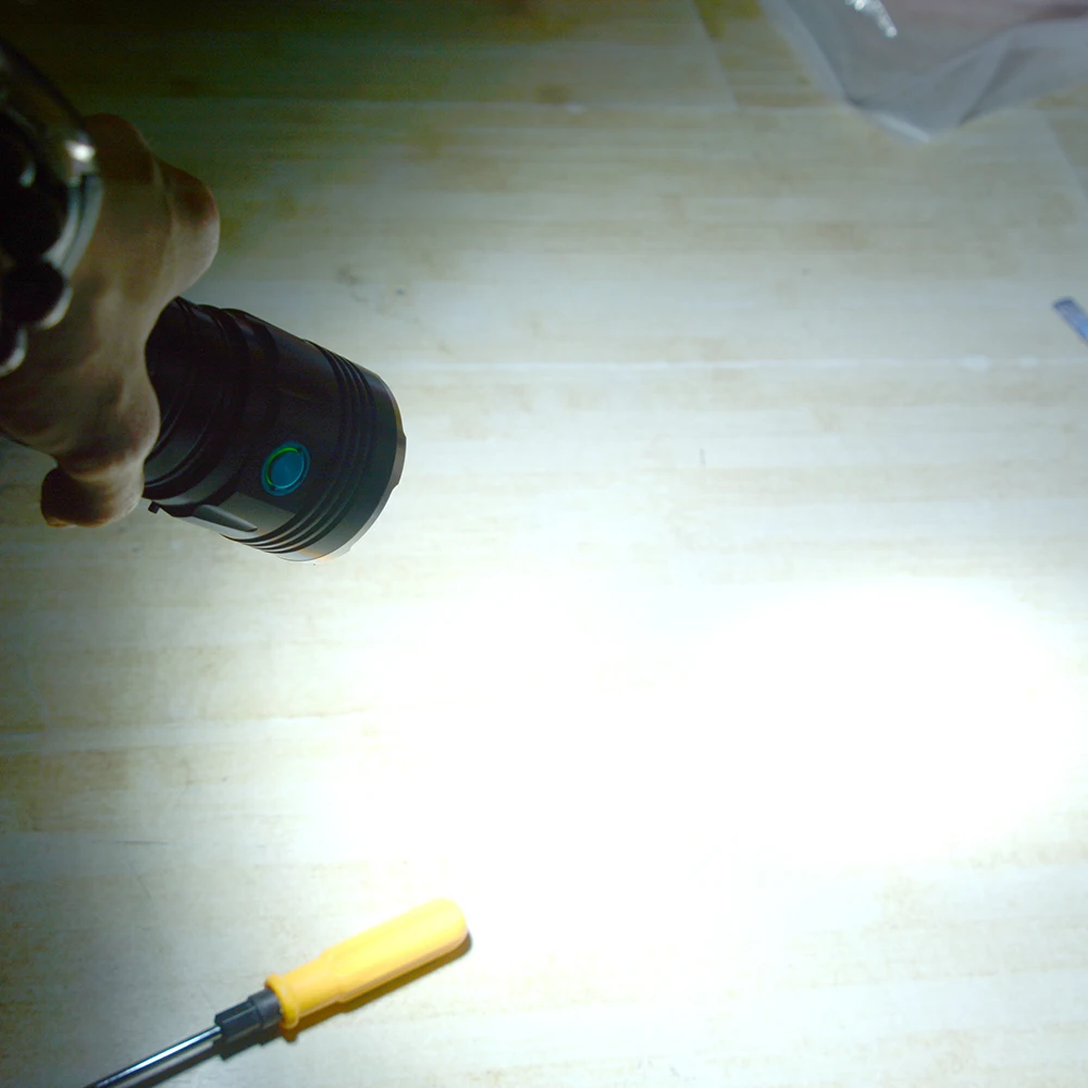 Powerful LED Flashlight Super Bright Ultra High Lumens Linternas 18*XML T6 Taschenlampe Waterproof Torch Light USB Rechargeable usb rechargeable torch