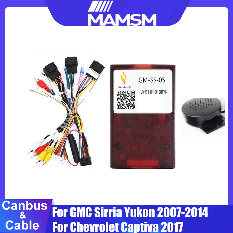 Canbus-Box-Adapter-Decoder-com-cabo-de-cablagem-de-energia-r-dio ...