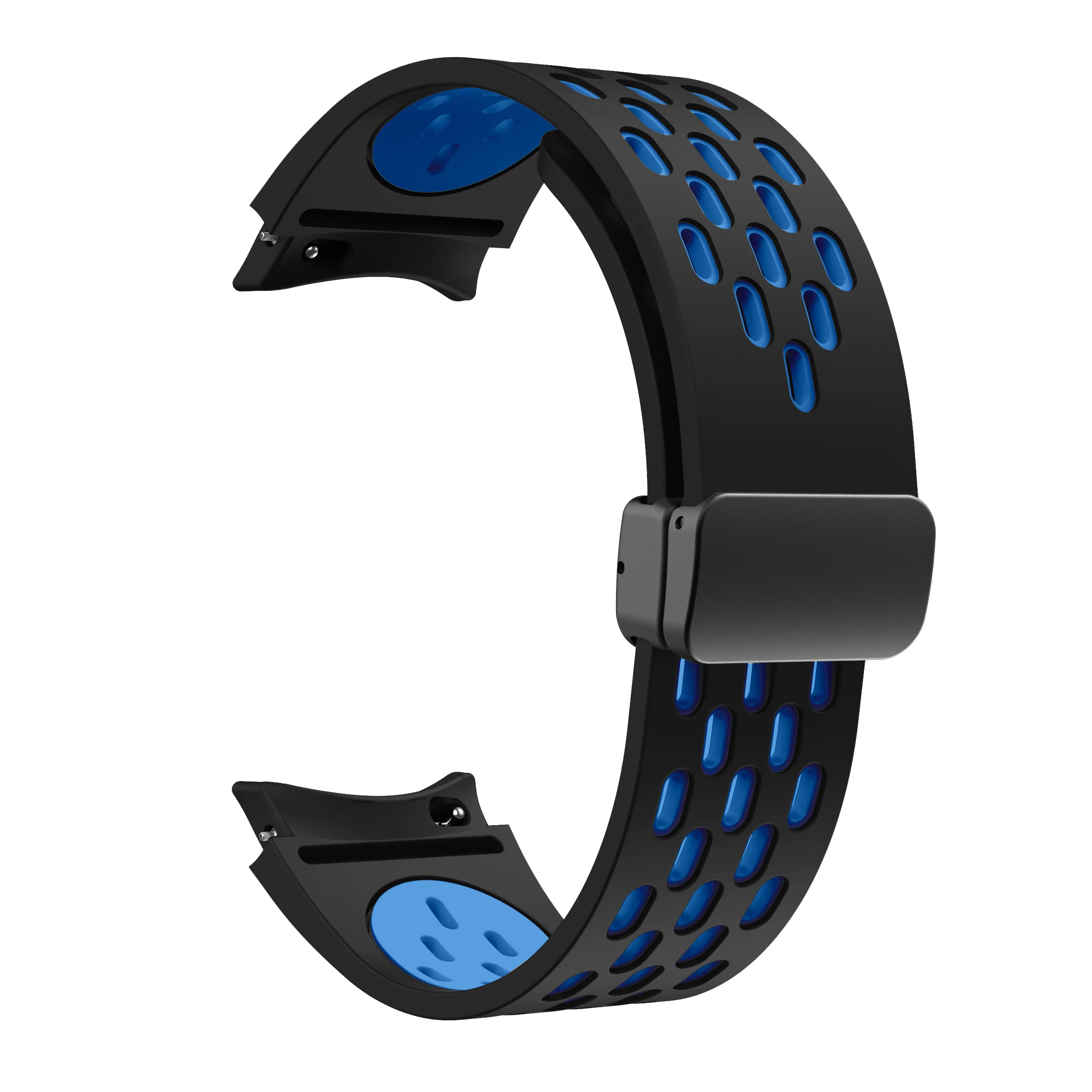 Magnetic Buckle Silicone Strap with Seamless Design