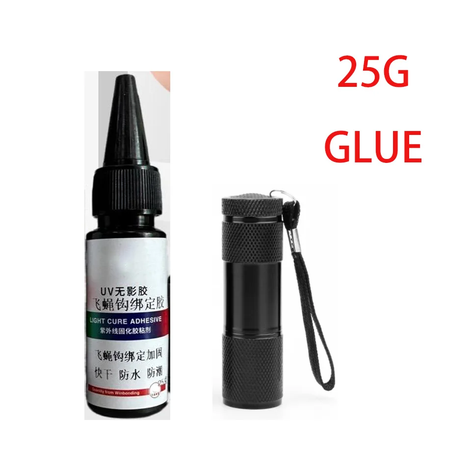 25g glue and lamp