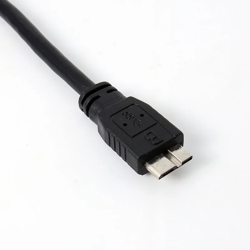 HDD USB 3.0 Type A To Micro B Y Cable USB3.0 Data Cord for External Mobile Hard Drive Disk Data Cables