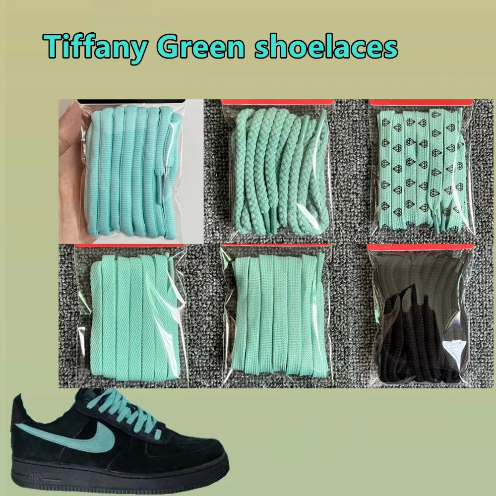 Grüne Farbe Schnürsenkel Männer Frauen Trend Persönlichkeit Turnschuhe Sport Casual Basketball Leinen Diamant Druck Schuhe Schnürsenkel Dropship