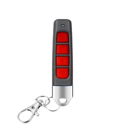 Universal 4-Channel Remote Control for Garage Doors and Gates (Lock Red)