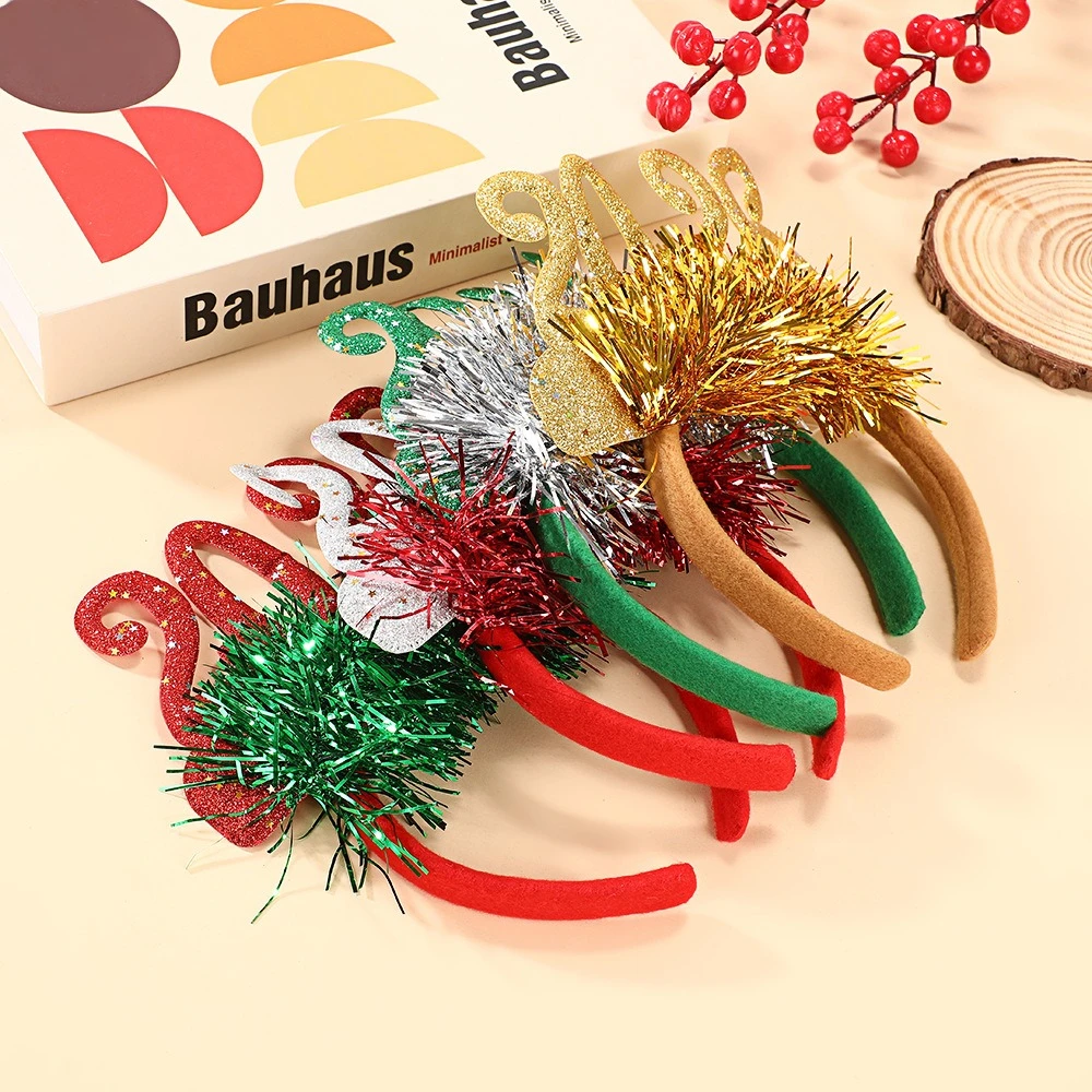 New 2026 Christmas Headband Decoration Creative Headband Christmas Party Decoration Photography Christmas Decoration 크리스마스