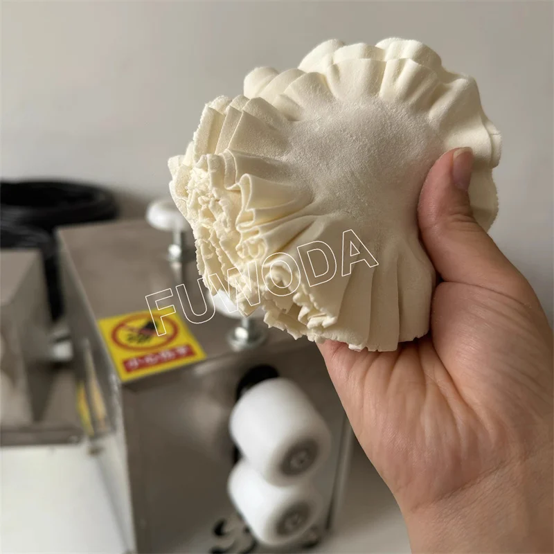 Siomai Shaomai Shumai Skin Machine Commercial Dumpling Baozi Wrapper Embossing Machine Dumpling Making