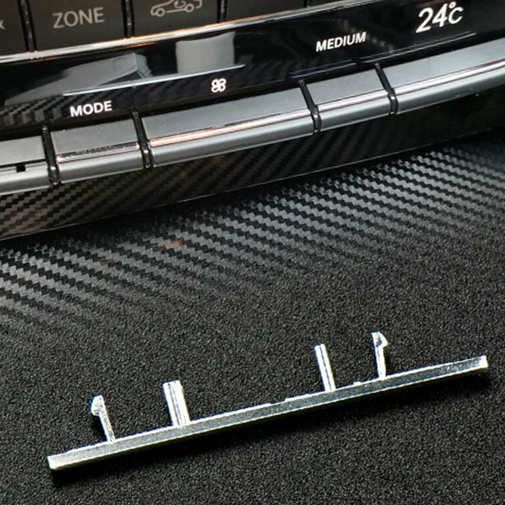 

Left Center A/C TEMP Switch Button Trim Matte Air Conditioning Panel Button Plating Strip For Mercedes W212 E-Class 2008-2014