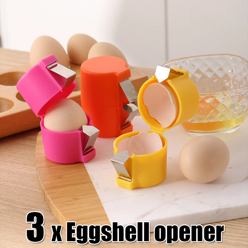 Creative Egg Shell Opener Portable Egg Opener Kitchen Handheld Shell Crusher 1/3PCs egg shell opener,egg opener