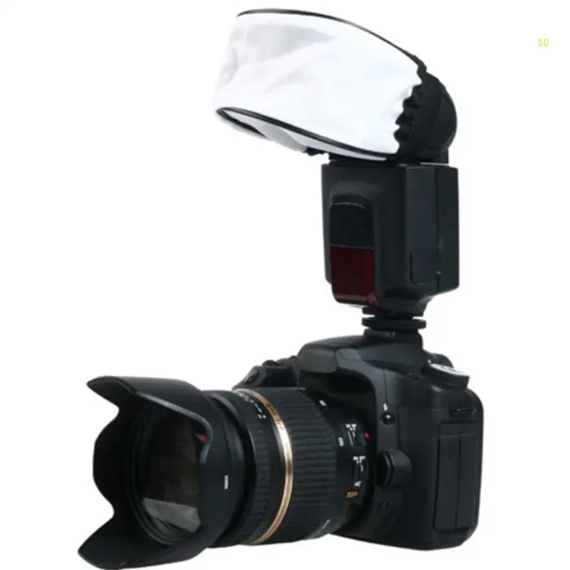 Universal Soft Camera Diffuser Portable Cloth Softbox For Speedlight Dropship