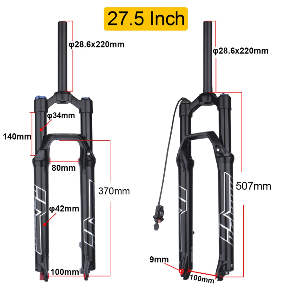 Купить Воздушную Вилку Для Велосипеда 27.5