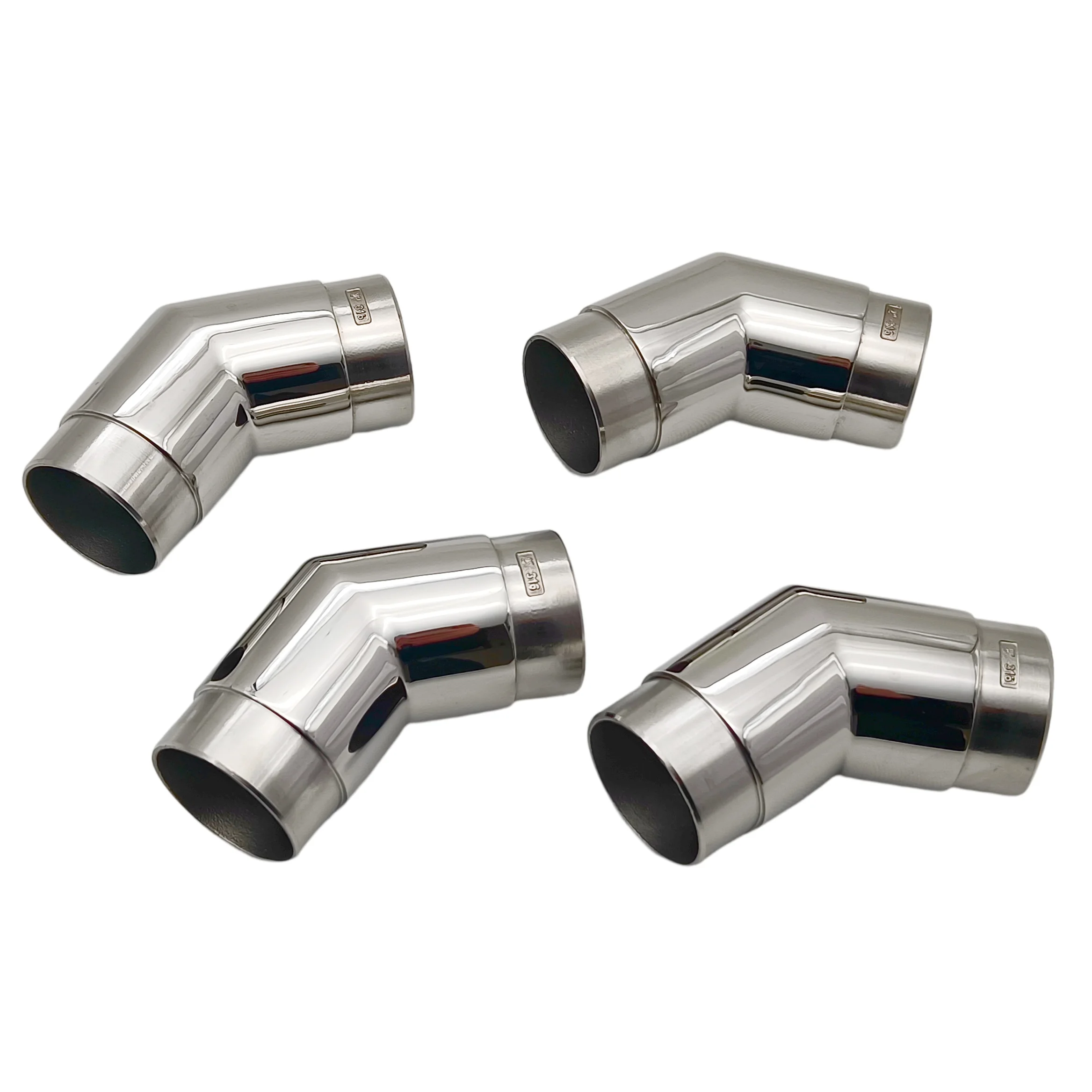 

4 шт., угловые поручни из нержавеющей стали