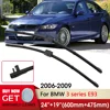 Car Wiper RHD&LHD Front Wiper Blade 24"+19" For BMW 3 series E93 2006-2009 Fit Side Pin Arm Windshield Windscreen Front Window 1
