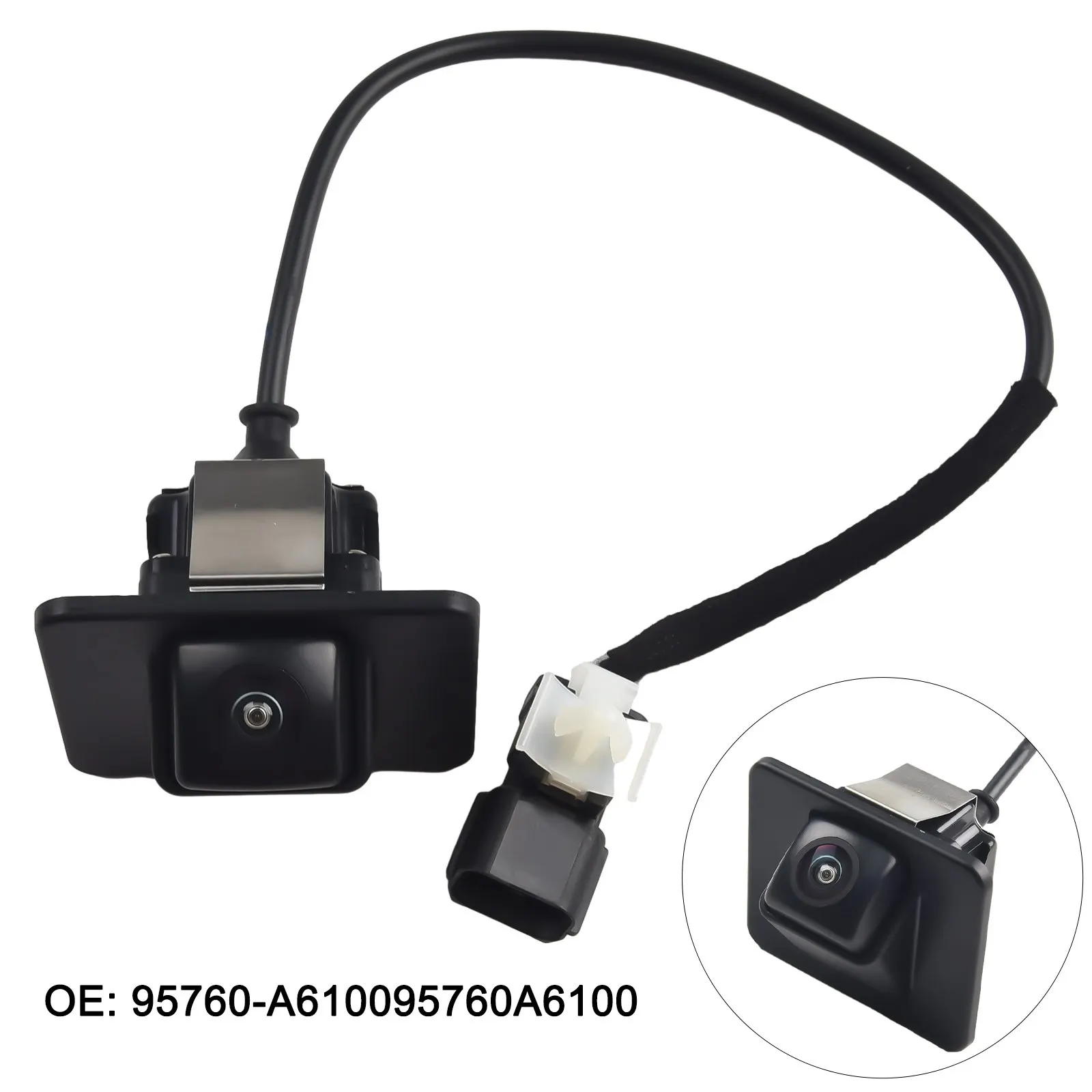 

Rear View Parking Camera, for Hyundai I30 Elantra, Plastic & Metal Material, Stable Characteristics, Easy Installation