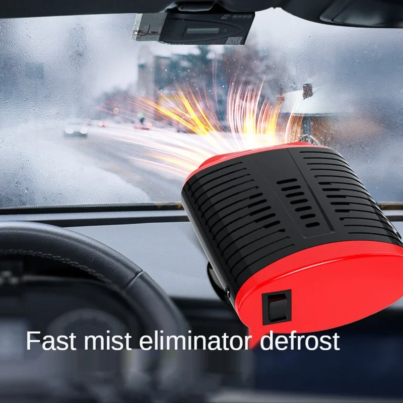 The new car heater mini 12v car electric heating windmill with cold and warm wind defrosting and snow demister