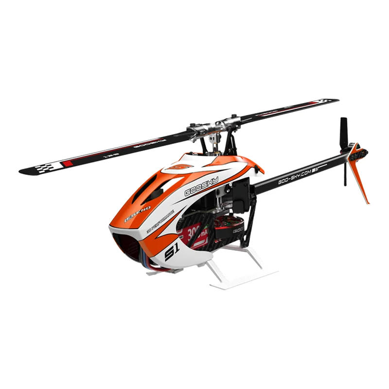 2026 RC 구스키 S1 BNF/RTF 6CH 3D 스턴트 더블 브러시리스 모터 다이렉트 드라이브 모터 플라이바리스 다이렉트 드라이브 RC 헬리콥터 장난감 선물