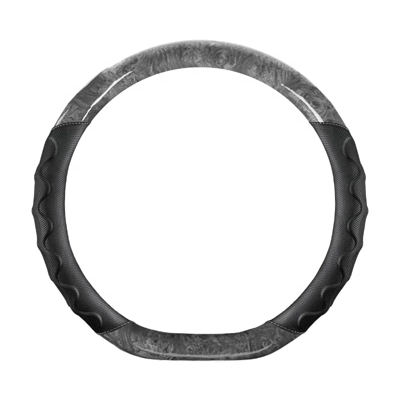 

Car steering wheel cover four seasons can be peach grain breathable anti-slip wear-resistant car steering wheel cover