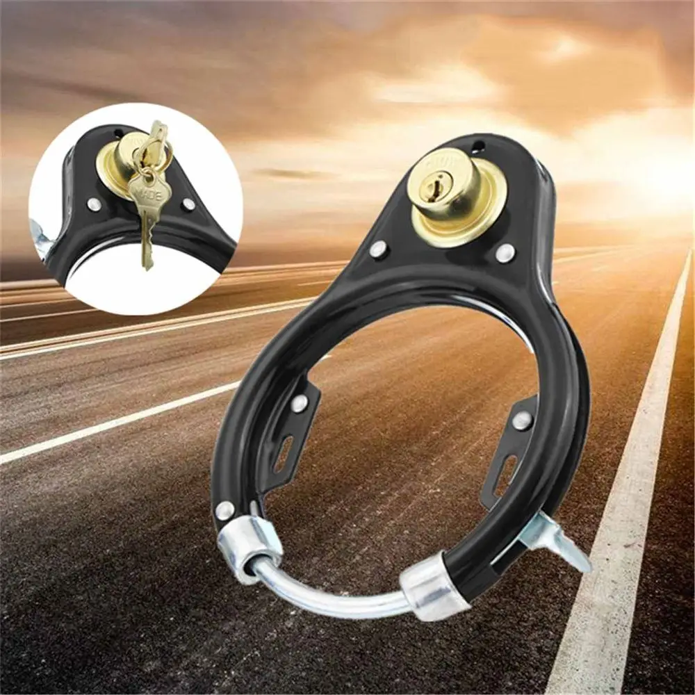 Vintage Anti-Theft Bike and Scooter Security Wheel Lock