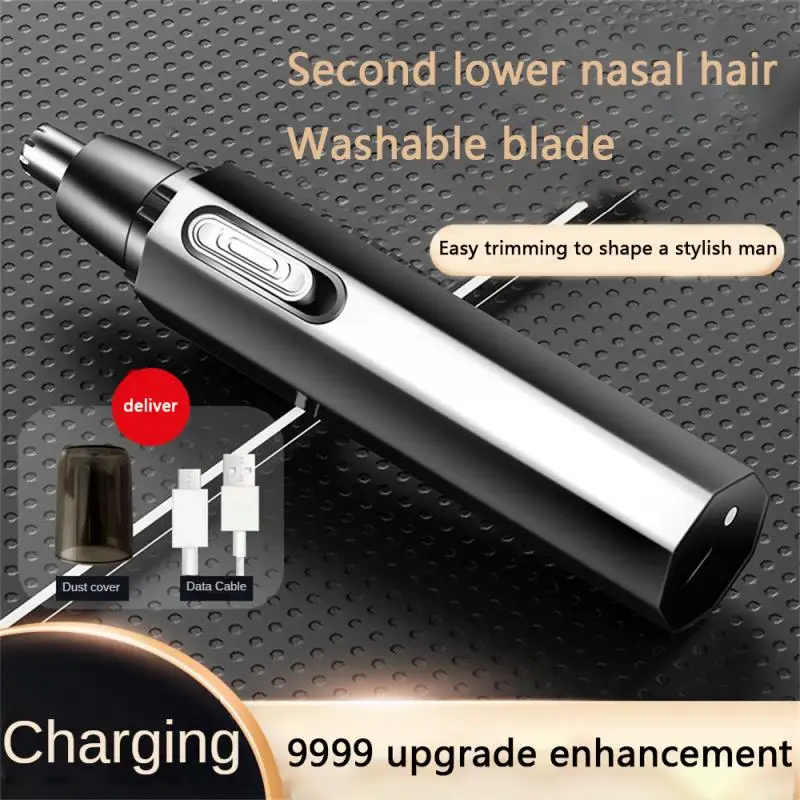 Electric Nose Hair Trimmer For Men USB Rechargeable Nose Hair Clippers Portable Ear Removal Multi-kinetic Shaving Tools nose hair trimmer electric nose hair trimmer electric hair trimmer electric nose and ear trimmer ear hair trimmer