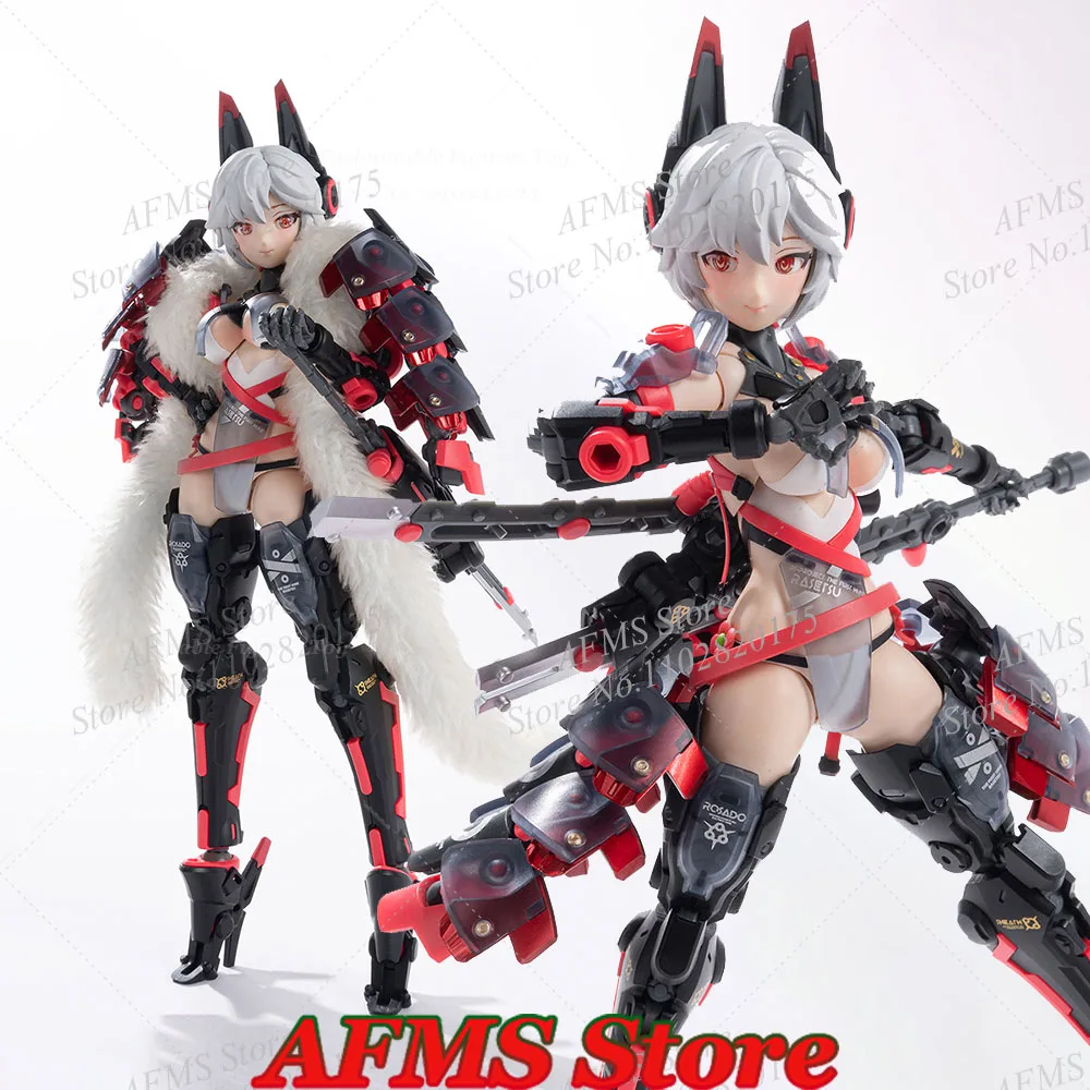 

Коллекционная фигурка в масштабе 1/10, Sekiko Rosado Rakshasa Mobile Suit Girl Fighting Fox Girl, полный комплект, Женская экшн-фигурка солдата, игрушка