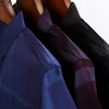 New Men's Business Casual Short Sleeved Printed Shirt with Wrinkle Resistance No Ironing Comfortable All Season Versatile Top 6