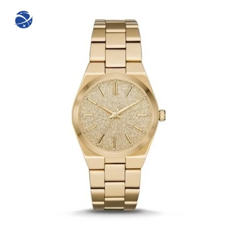 

Yun Yi Fashion Women Luxury Watches Stainless Steel Diamond Quartz Watches For Women MK Designer Drop Shipping
