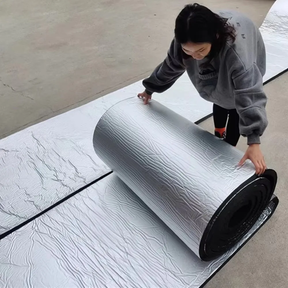 Sound Deadener Heat Insulation Mat 5/10MM Car Sound Proofing Deadening Insulation Car Hood Accessories Interior