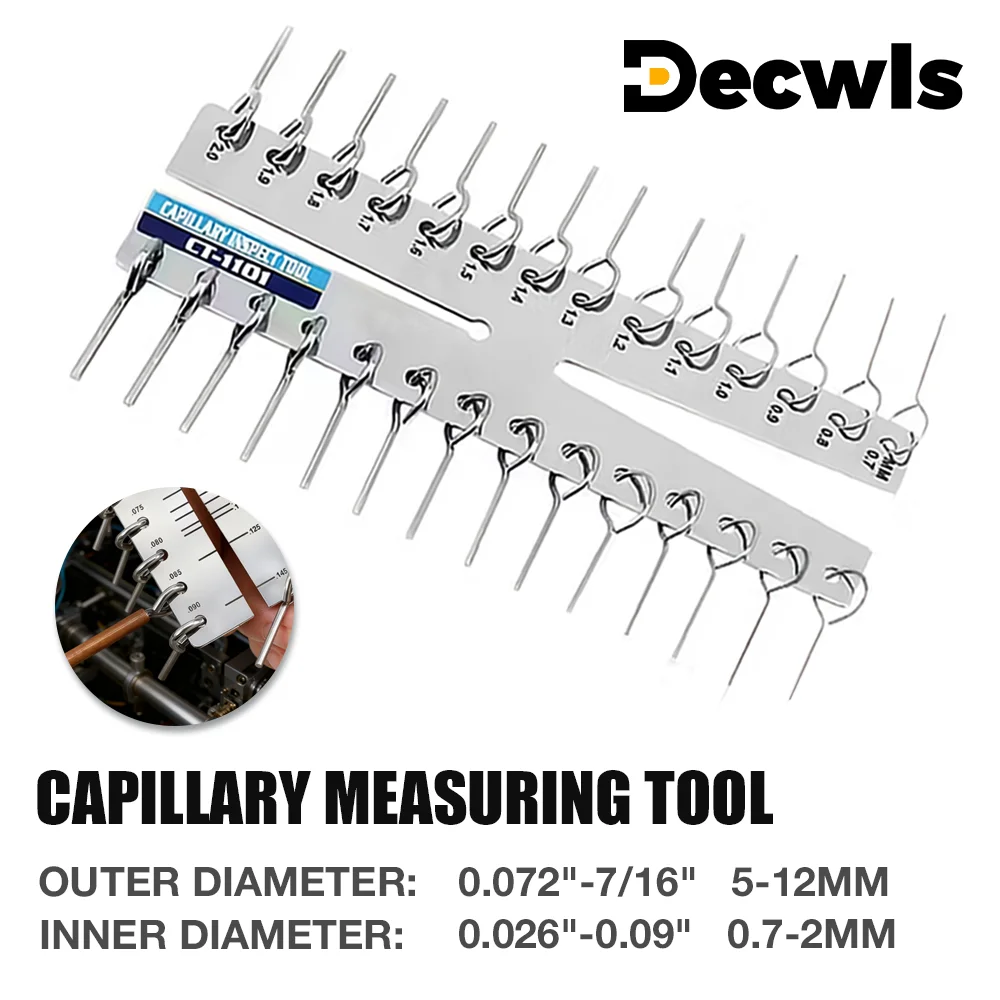 High-Precision Capillary Measuring Instrument for Inner and Outer Diameters