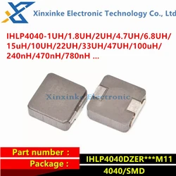 10 - Pack High Power SMD Inductors - 1µH to 100µH Range, 10x10x4mm (IHLP4040DZER150M11)