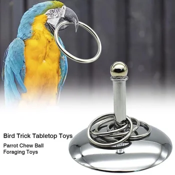 Interactive Parrot Stacking Ring Training Toy 1