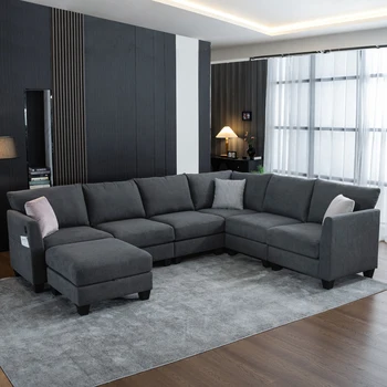L-Shaped Sectional Sofa 1