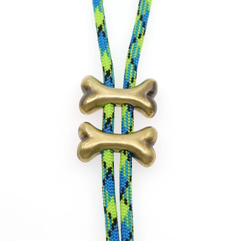 

Brass Knife Beads Bone Pendant Beads DIY Paracord Brass Jewelry Key Chain Pendant