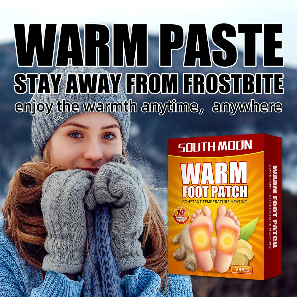50-500Pcs Warm Foot Patch Air Activated Odorless Hot Insole Warmers Multifunctional Foot Warmer for Outdoor Fishing Hunting 3