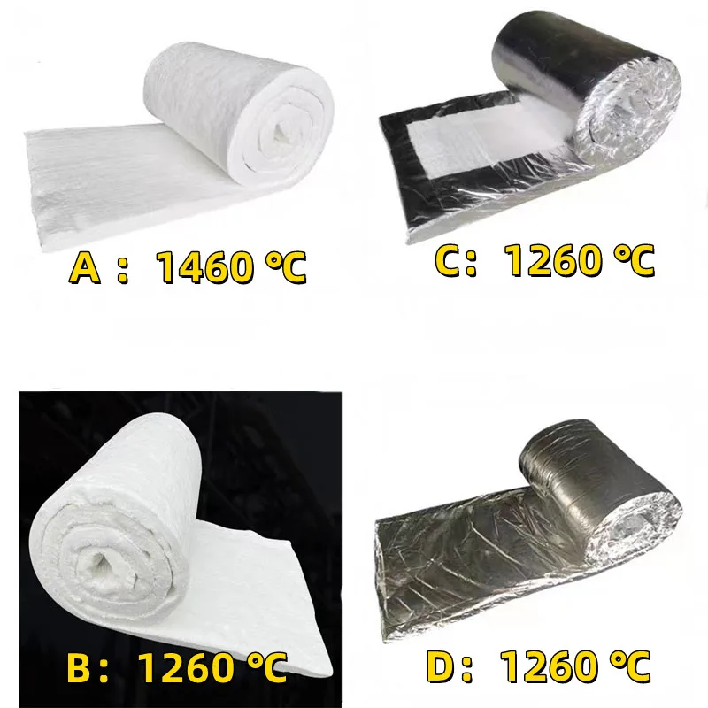 Aislamiento térmico Papel de aluminio de algodón Aislamiento