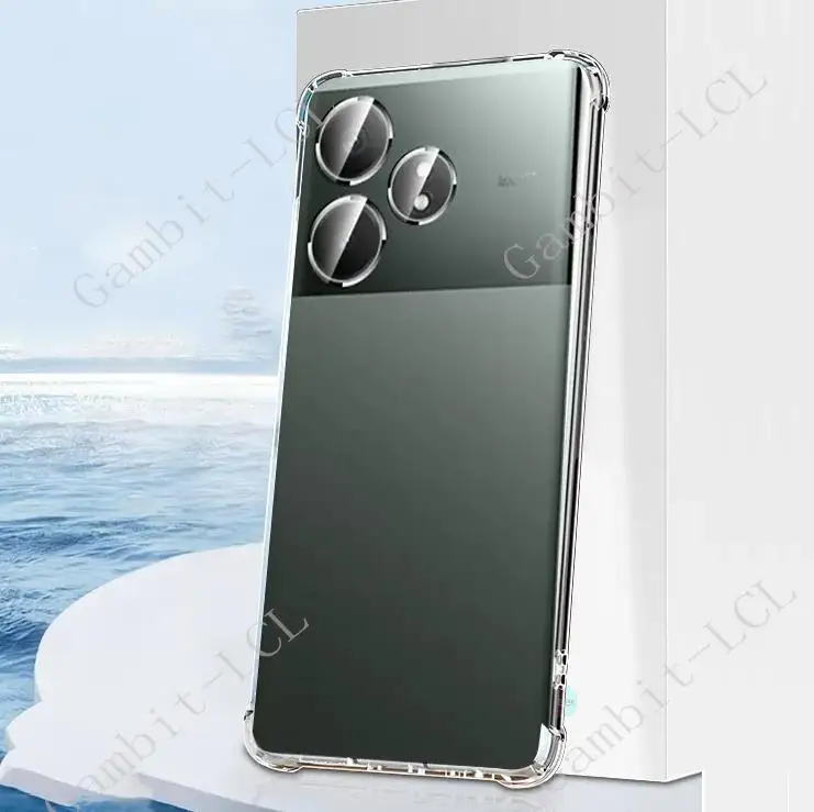 Shockproof Anti-Falling Soft Silicone TPU Back Cover Case