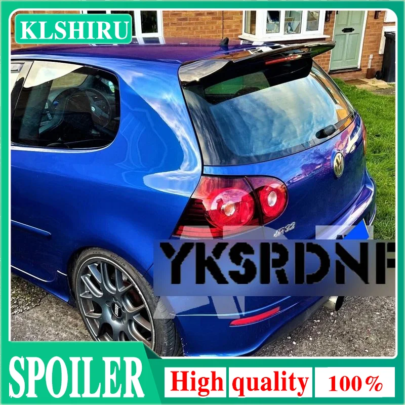 하이 퀄리티 ABS 자동차 리어윙 루프 스포일러, 유광 블랙 또는 탄소 섬유 외관, VW 골프 5 MK5 GTI R32 2004-2009 Osir 스타일
