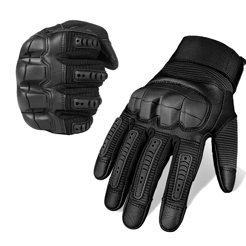 

Special Forces Gloves Full Finger Tactical Gloves Military Paintball Shooting Airsoft PU Leather Touch Screen Protective Gear