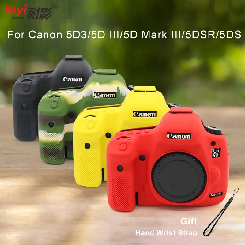 Custodia Morbida In Silicone Custodia Per Fotocamera Dslr Per Canon Eos 5D Mark Iii Custodia In Silicone Per Fotocamera Per Canon 5 D3