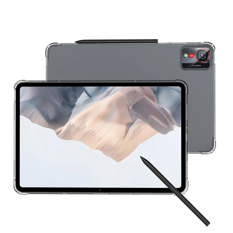 Slim  Clear TPU Back Cover with Airbag Shockproof Protection