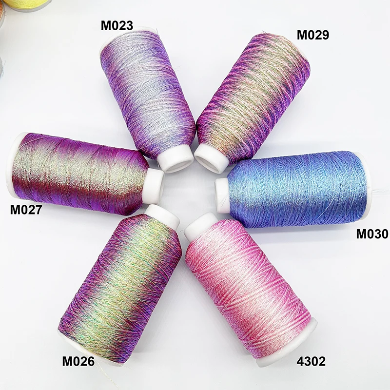 Sanbest Rainbow Tatting Thread Weaving Thread Handmade DIY 3 6 9
