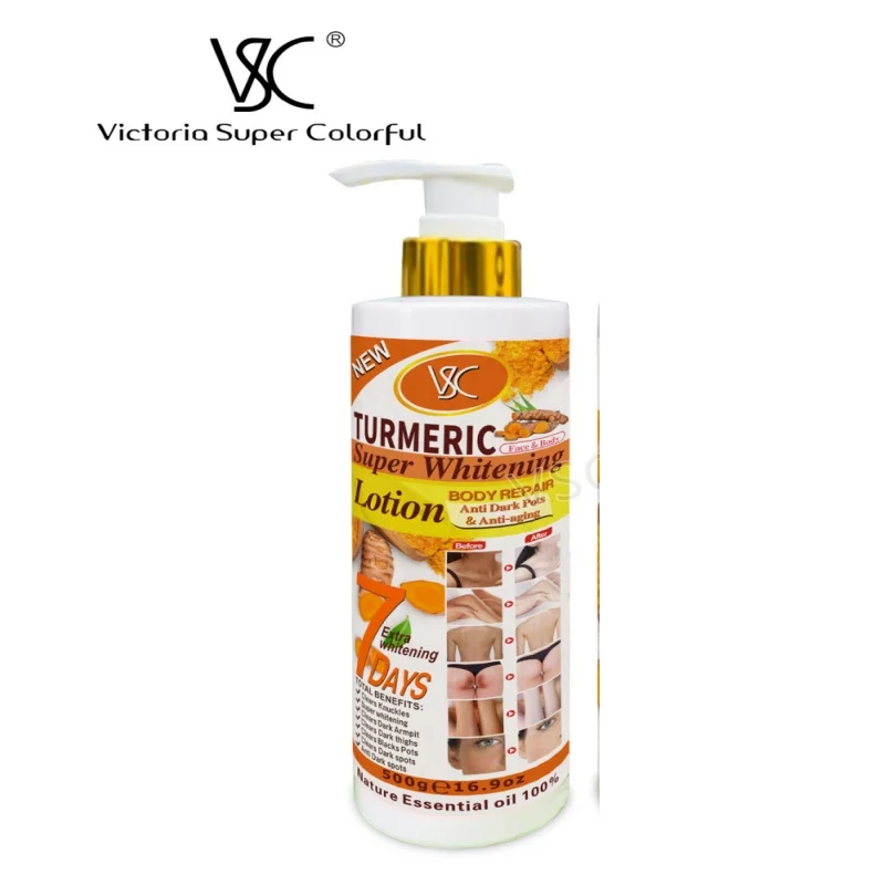 Turmeric Body LotionMoisturizing,Brightening,Smooth and Hydrated Skin, Enriched with Natural Turmeric Extract for All Skin Types