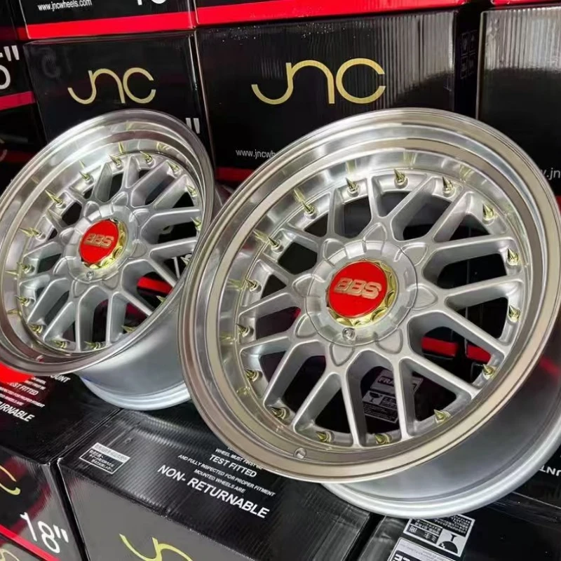 Alloy wheels rims fit for auto cars hoops aluminum alloy rim tire RS 2 style classical style 18inch 5x120 4 wheels