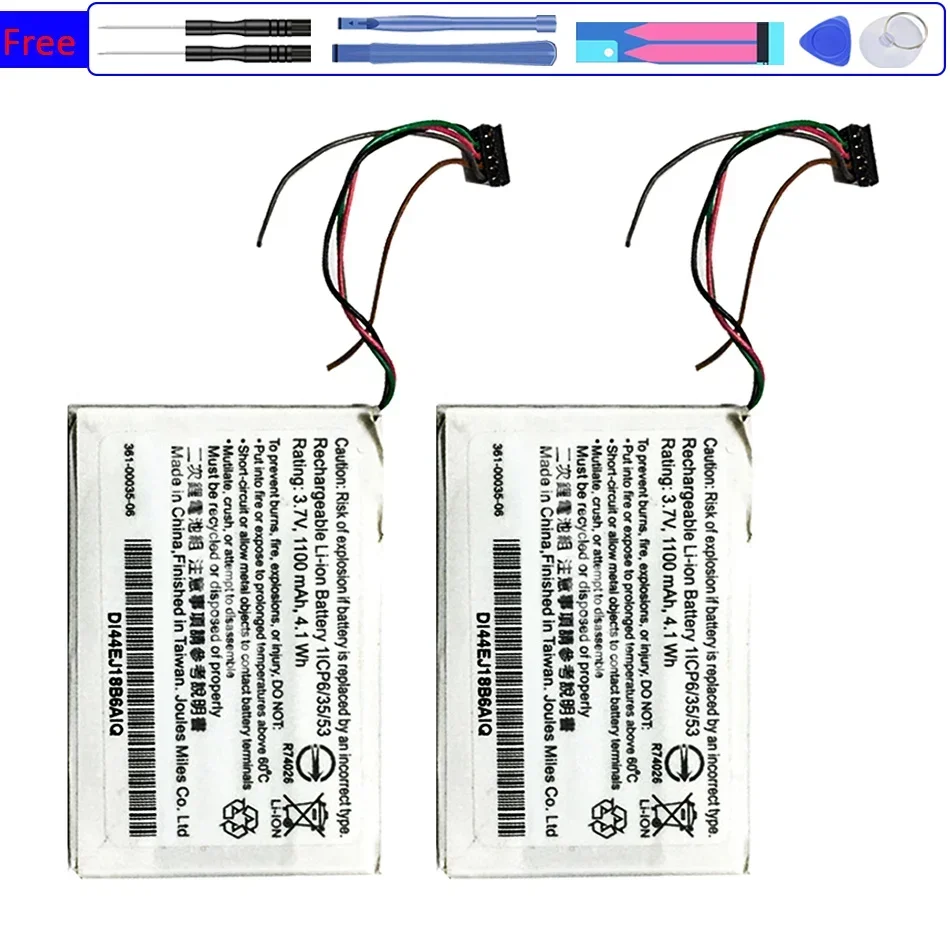 Batteria 3610003506 Per Garmin Edge 1000 Edge Explore 1000 Approach G8 Navigatore Gps 361-00035-06 Muslimate Bateira 1100Mah